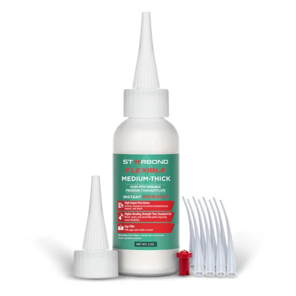 Starbond "Flexible" Medium-Thick Super Glue 2oz