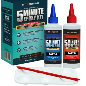 Starbond 5-Minute Epoxy Kit | Enhanced UV Resistance & Flexibility