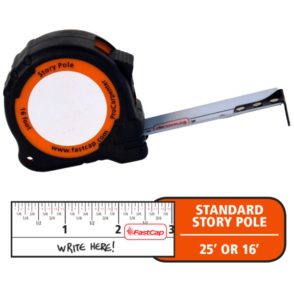 Fastcap Tape Measure Standard Story Pole (PSSP)